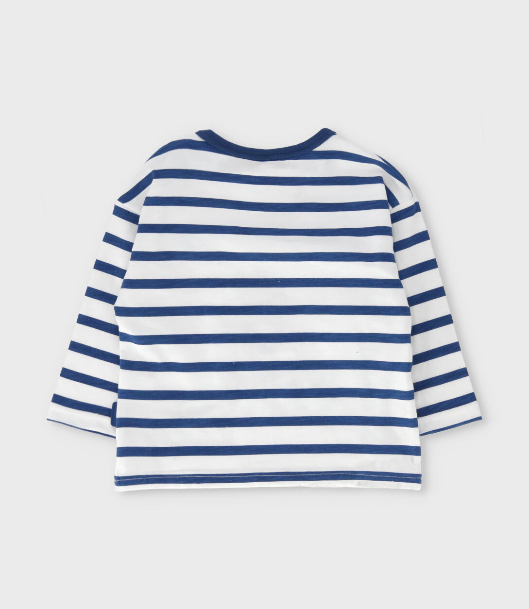 Polera bebé niño con bolsillo 3 meses / Azul Marino