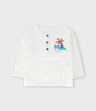 Polera bebé niño con palmera