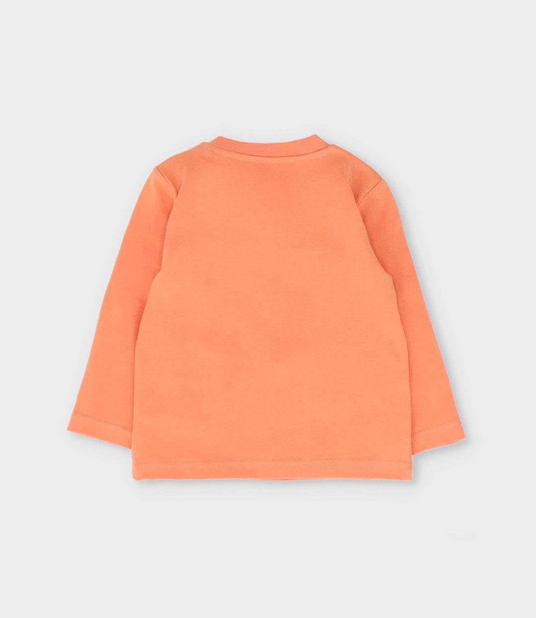 Polera bebé niño con tiburón 3 meses / Naranjo