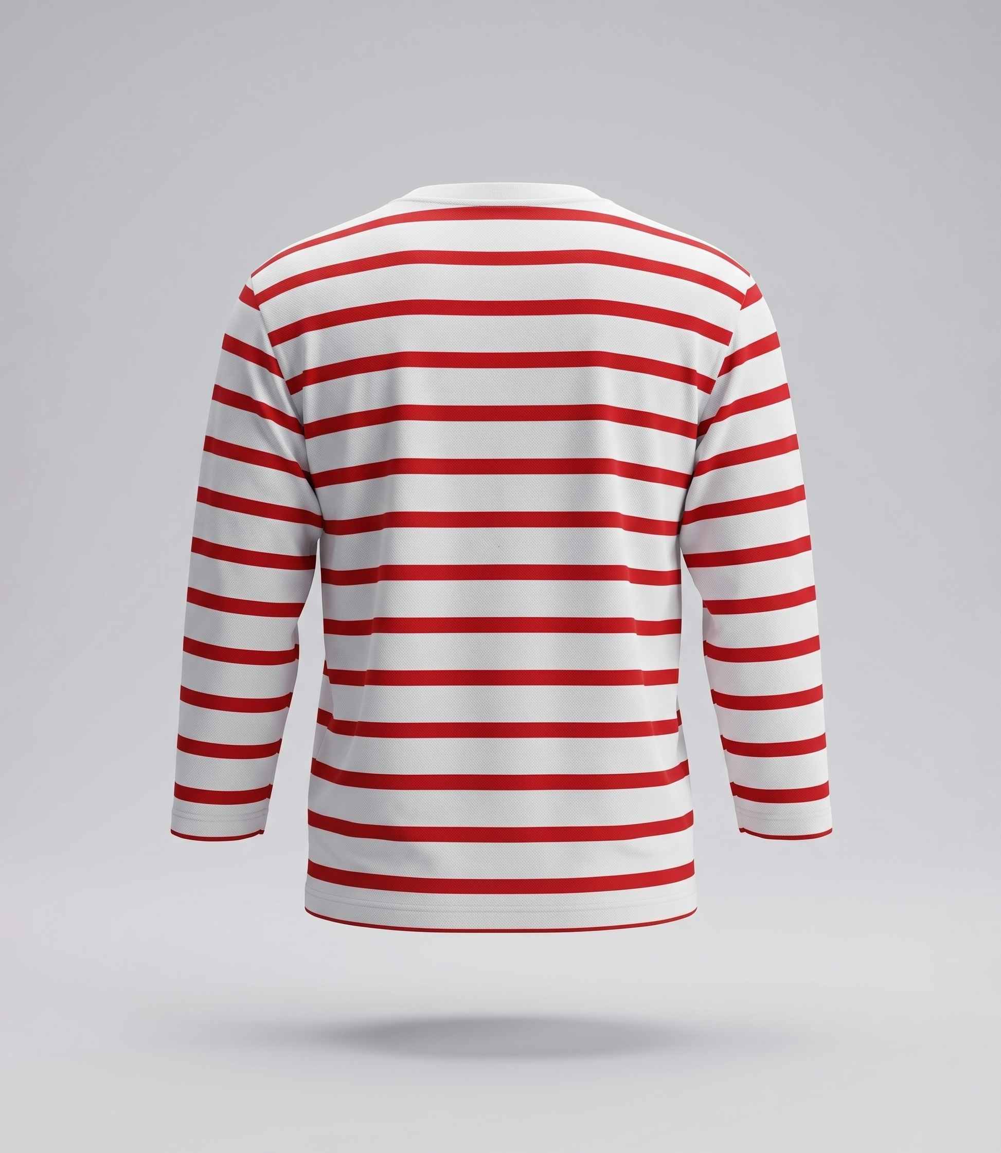 Polera bebé rayado con camaleón 3 meses / Rojo