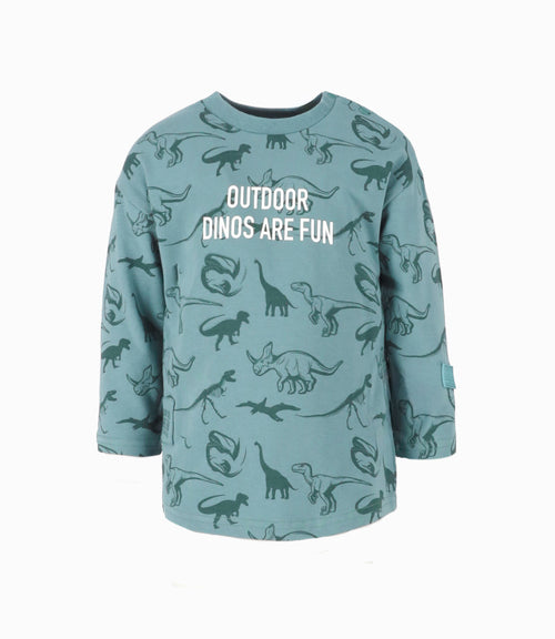 Polera Bebé Con Dinosaurios