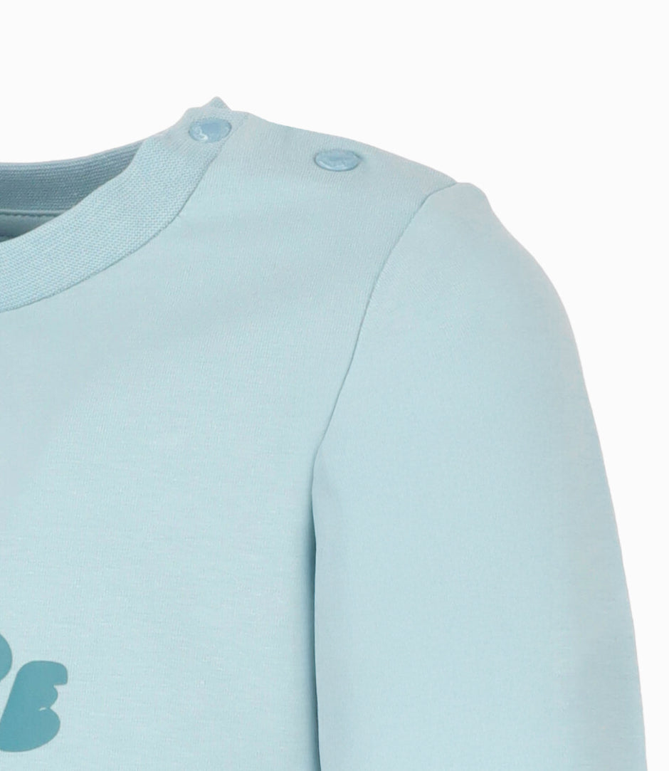 Polera bebé niño con dinosaurios 3 meses / Celeste