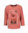 Polera bebé niño con oso