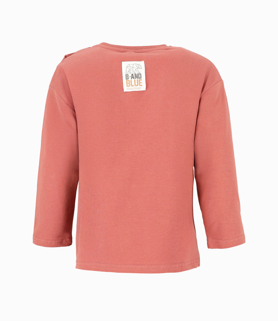 Polera bebé niño con oso 3 meses / Naranjo