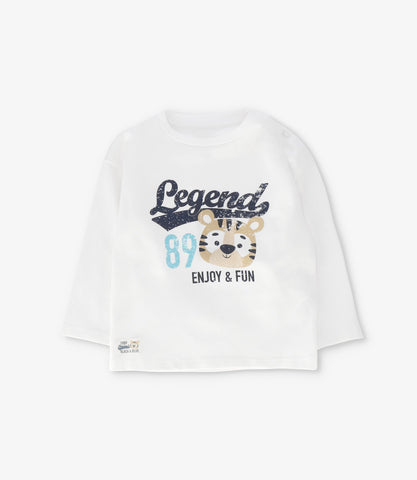 Polera bebé niño con diseño