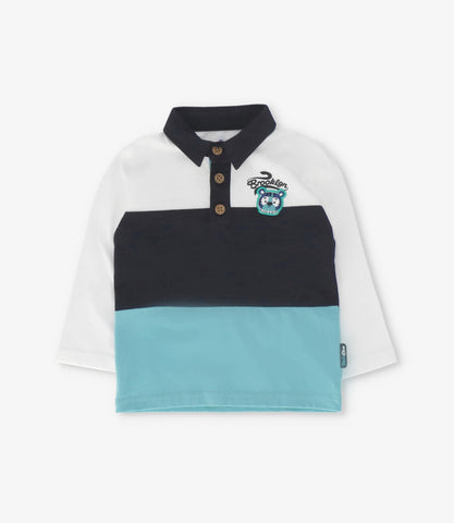 Polera bebé niño con cuello