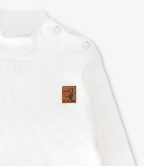 Polera bebé niño beatle 3 meses / Crudo