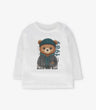 Polera bebé niño con oso