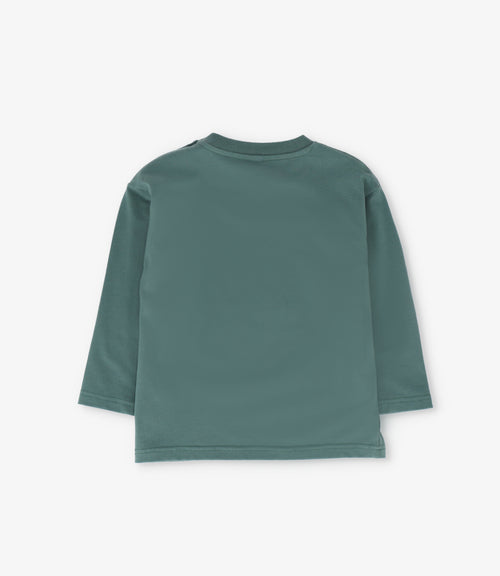 Polera bebé niño con oso 3 meses / Petróleo