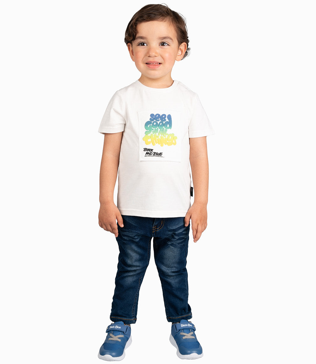 Polera Bebé Con Estampado 3 meses / Blanco