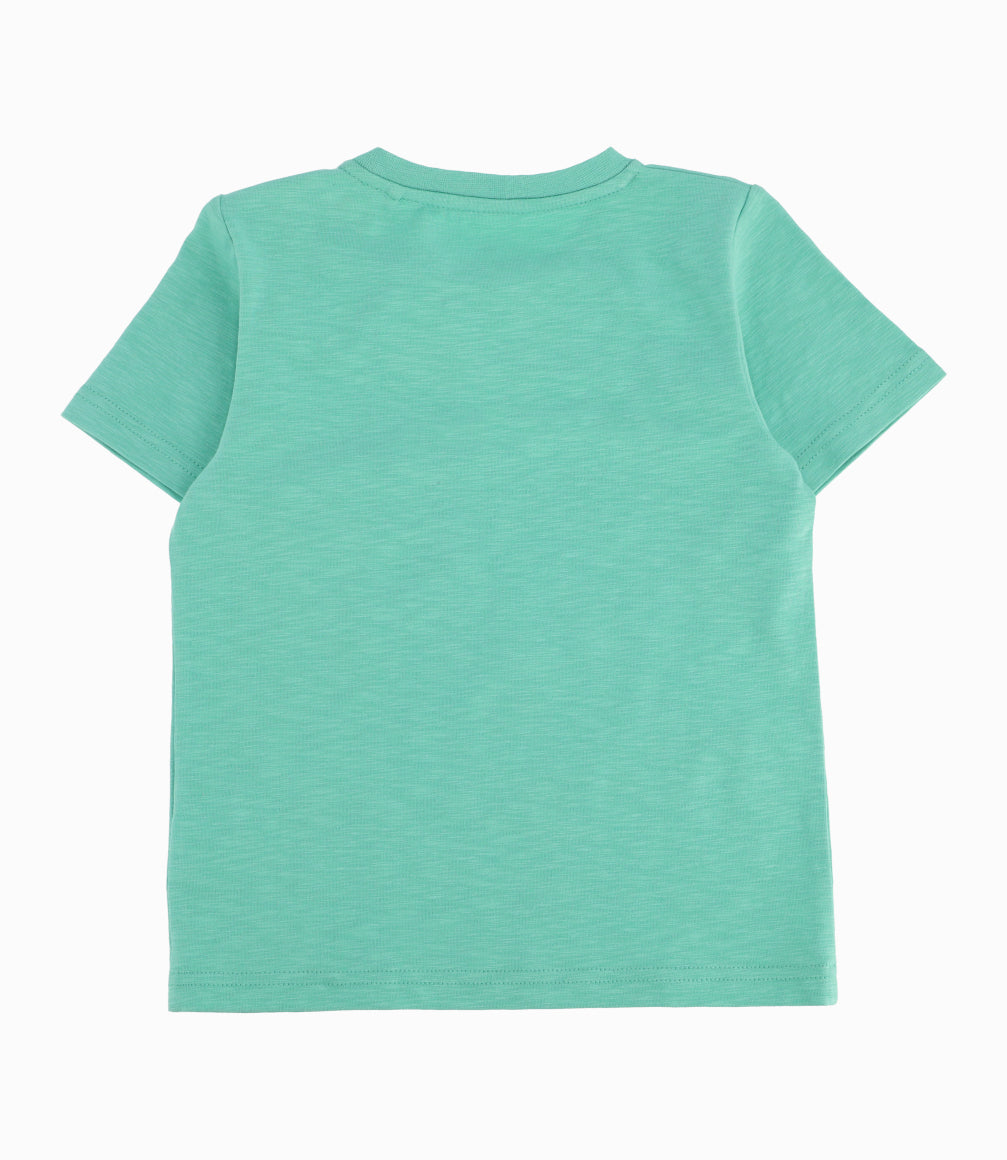 Polera Bebé Estampado En Relieve 3 meses / Verde