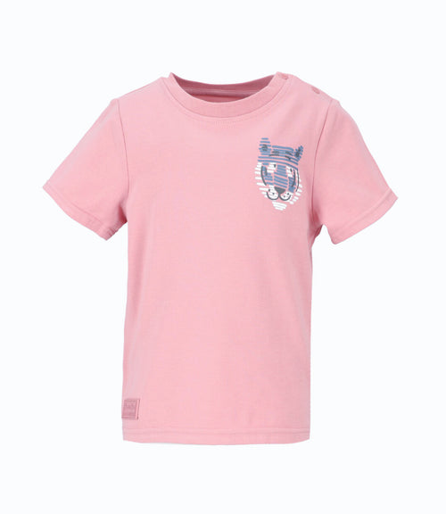 Polera bebé con tigre 3 meses / Rosado