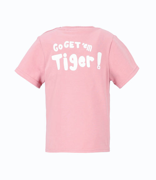 Polera bebé con tigre 3 meses / Rosado