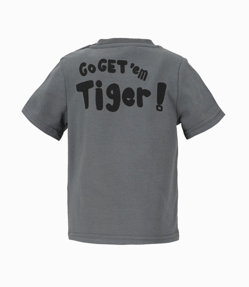 Polera bebé con tigre 3 meses / Gris