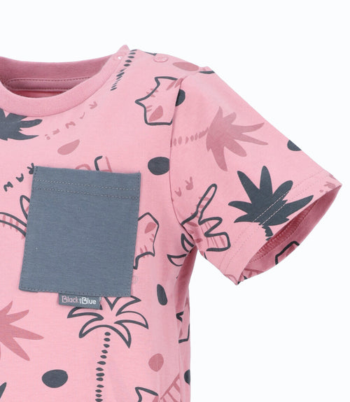 Polera bebé con estampado 3 meses / Rosado