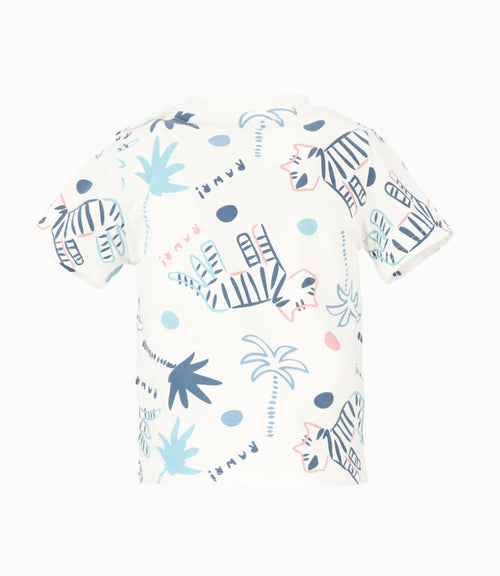 Polera bebé con estampado 3 meses / Blanco