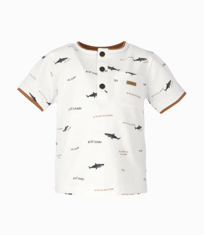 Polera bebé con tiburones