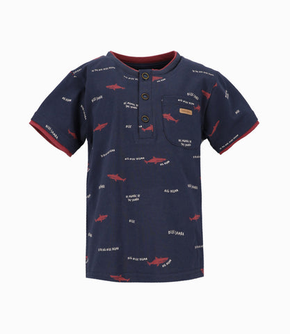 Polera bebé con tiburones