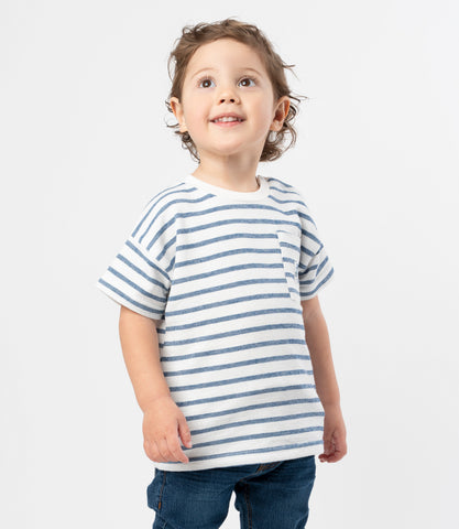 Polera bebé niño con rayas