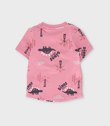 Polera bebé niño dinos