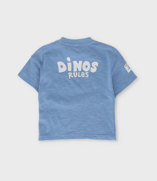 Polera bebé niño con diseño 3 meses / Azul