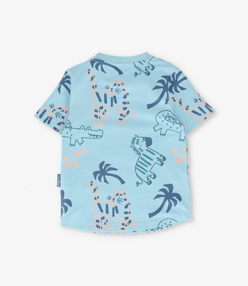 Polera bebé niño con diseño 3 meses / Menta