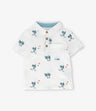 Polera bebé niño con cuello