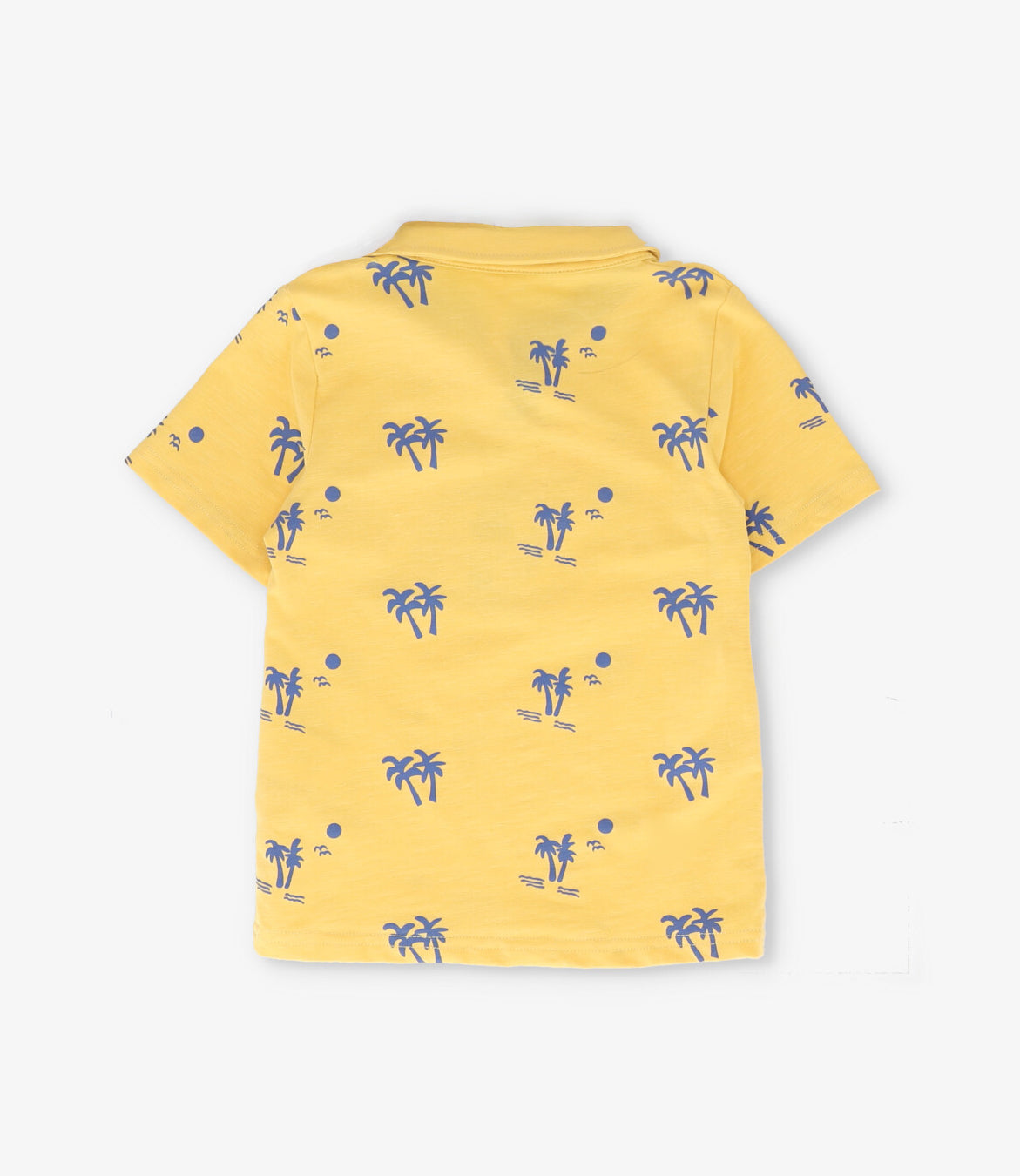Polera bebé niño con cuello 3 meses / Mostaza