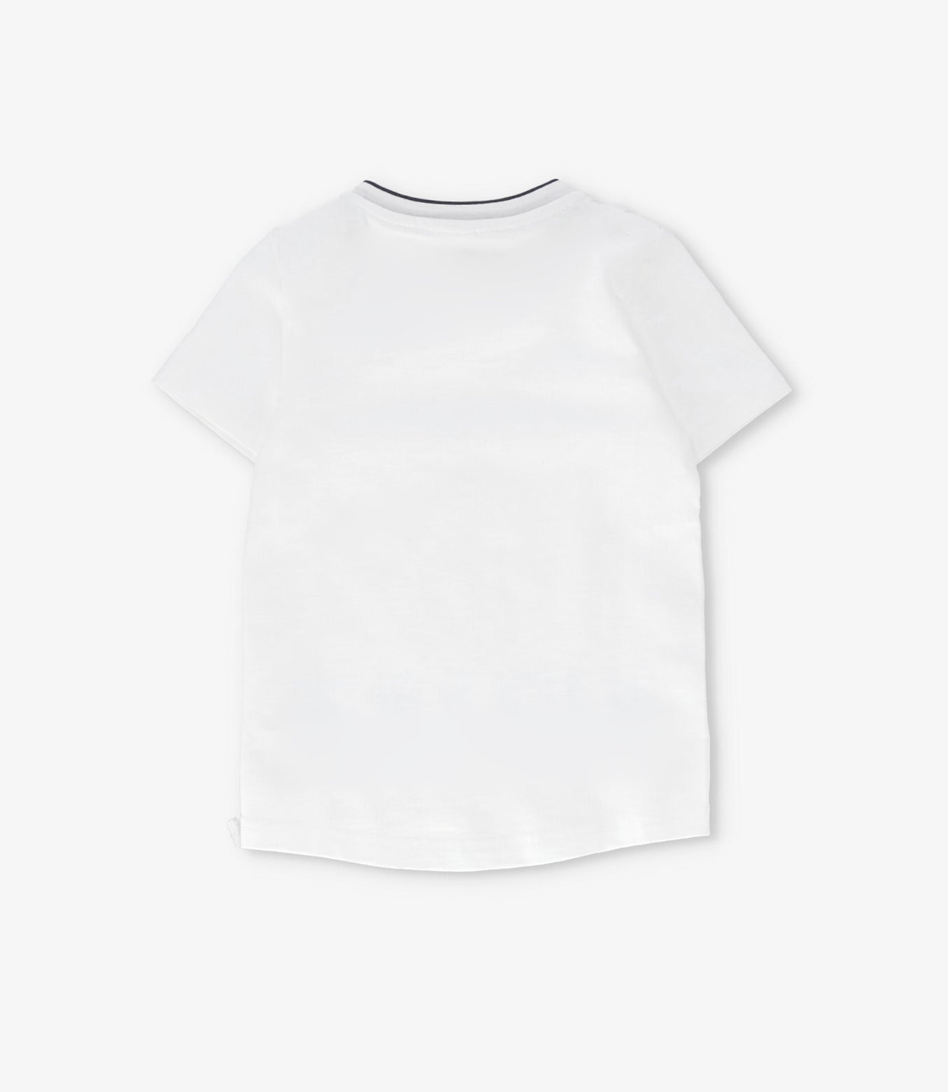 Polera bebé niño con bolsillo 3 meses / Blanco