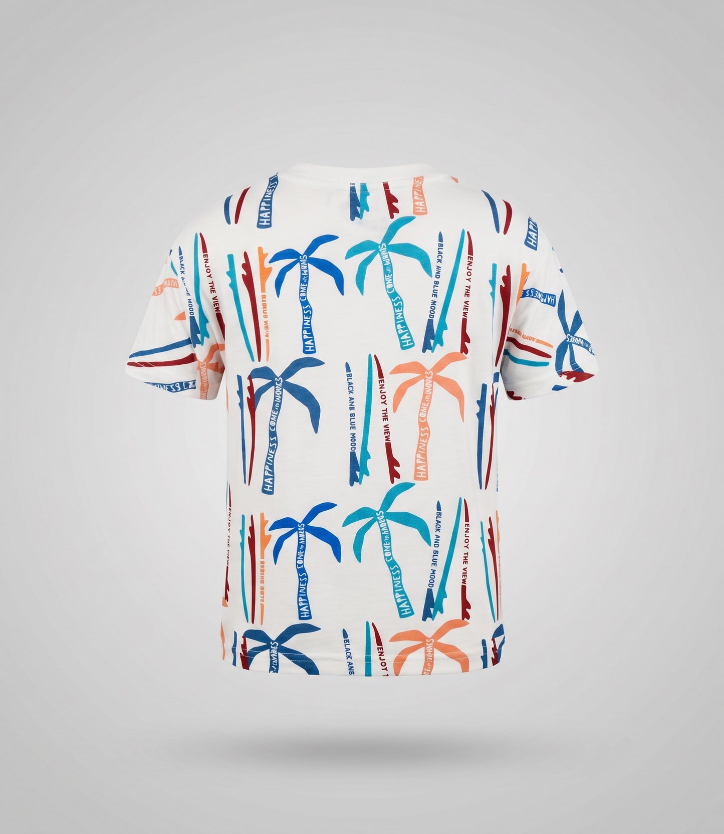 Polera bebé palmeras 3 meses / Crudo