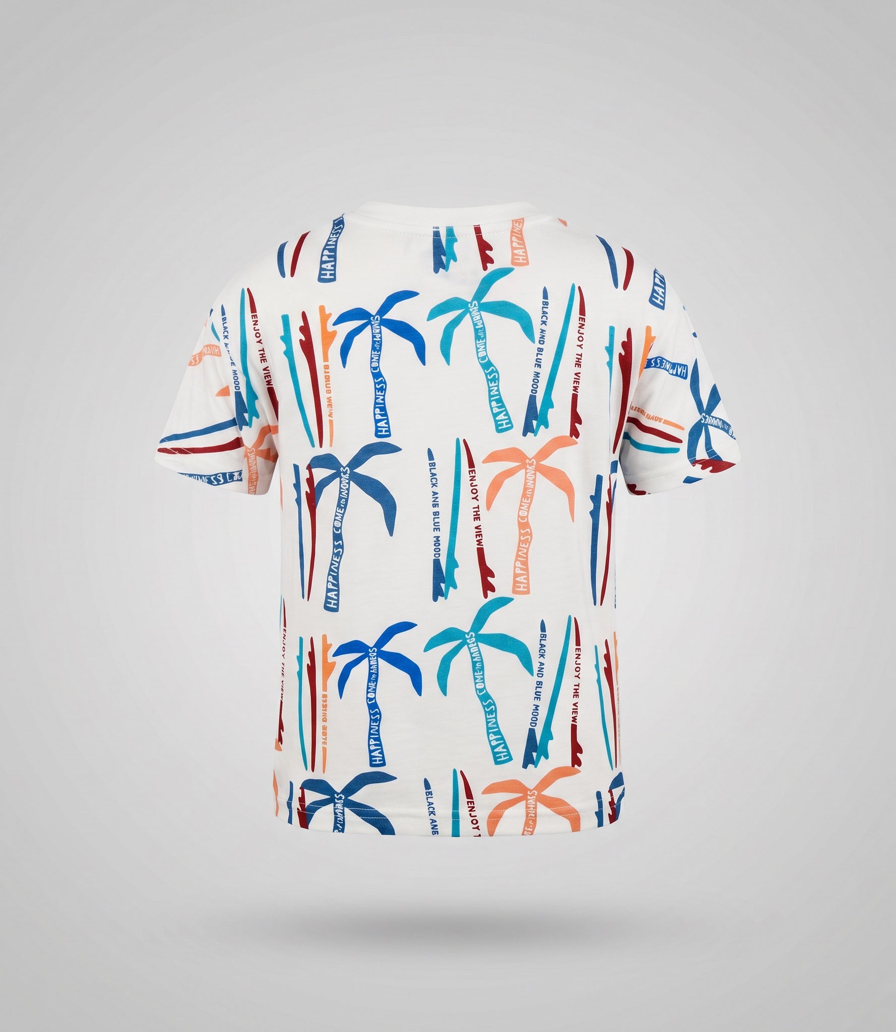 Polera bebé palmeras 3 meses / Crudo