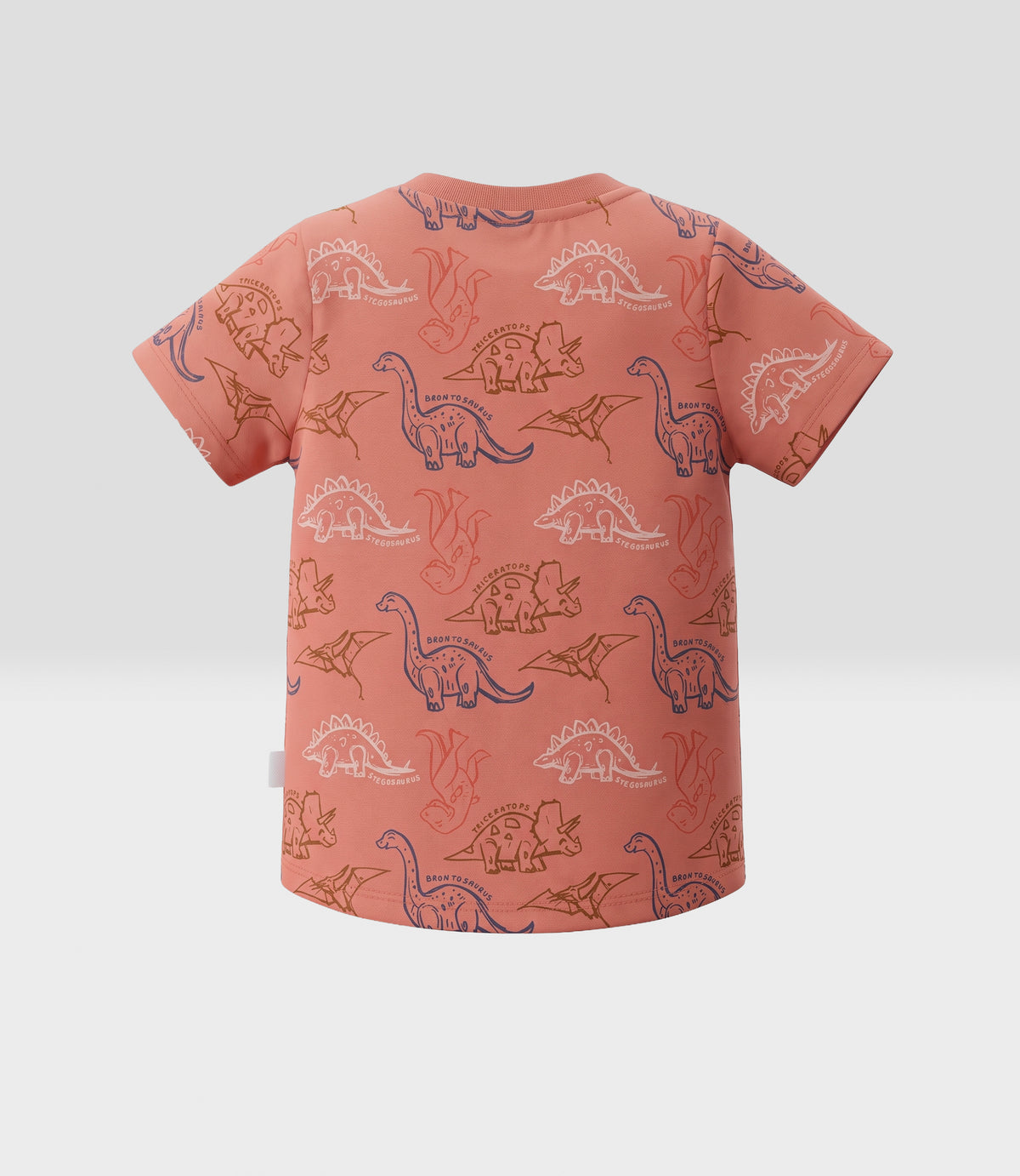 Polera bebé niño dinosaurios 24 meses / Naranjo