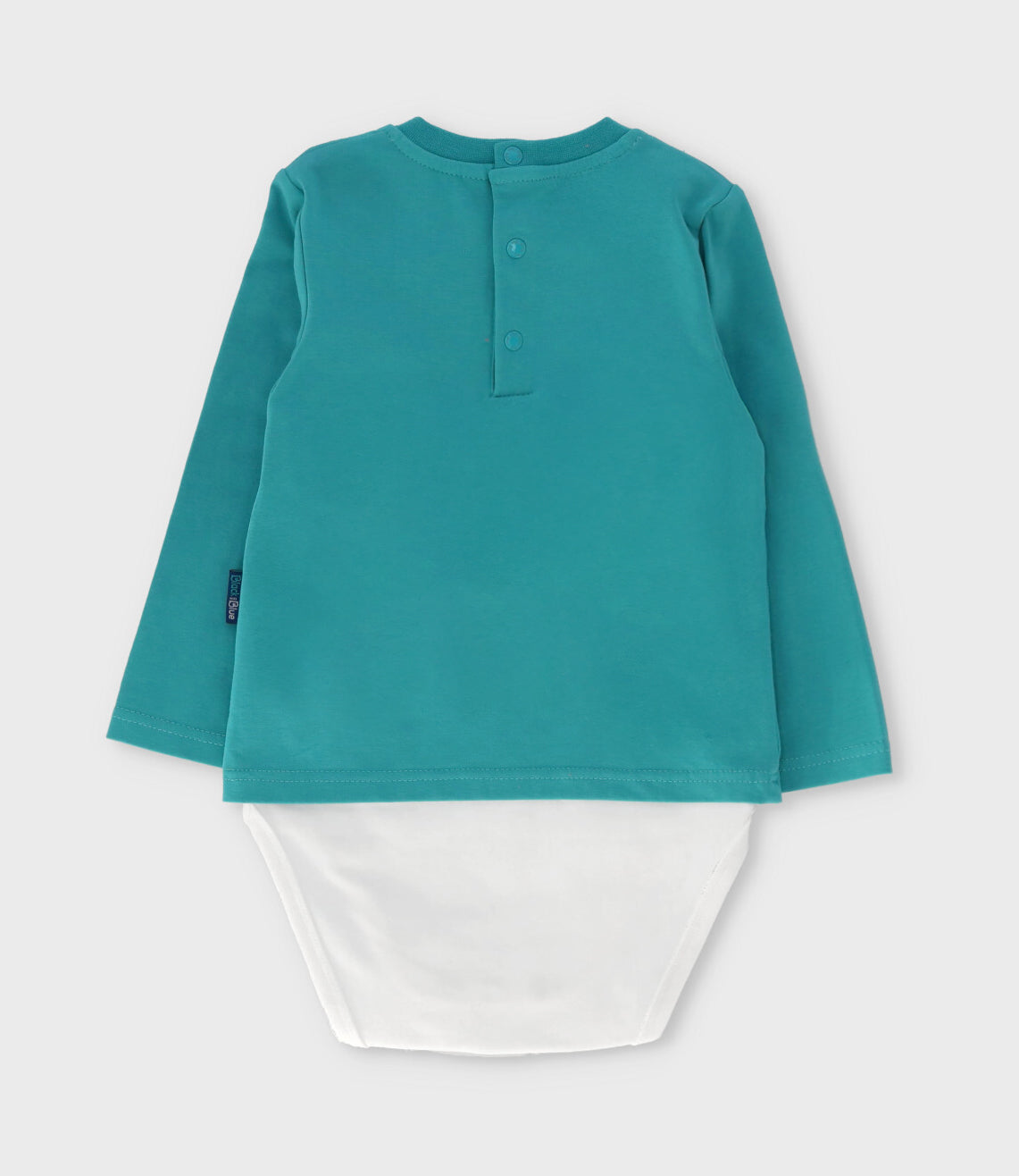 Body bebé niño con polera 3 meses / Menta