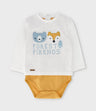 Body bebé niño con polera