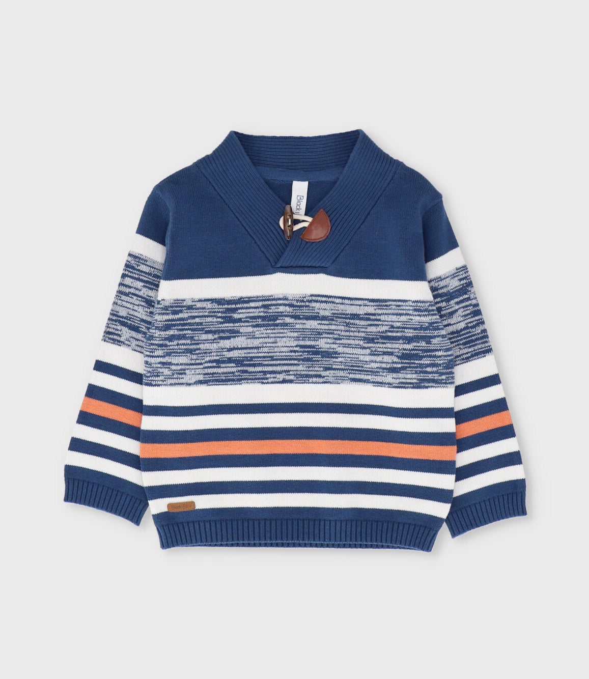 Chaleco bebé niño con rayas 3 meses / Azul Marino