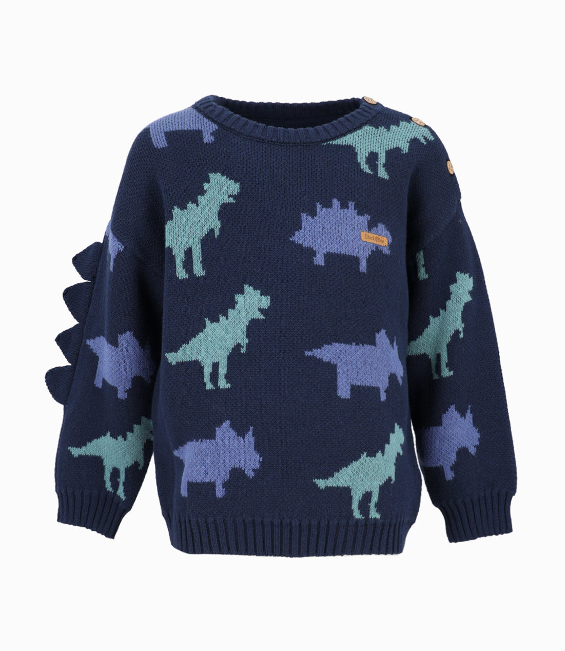 Chaleco bebé niño con dinosaurio 3 meses / Azul Marino