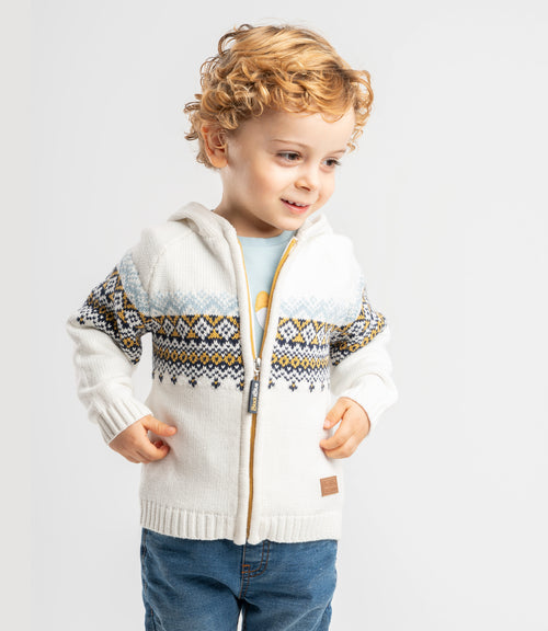 Chaleco bebé niño con diseño