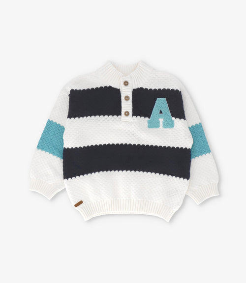 Chaleco bebé niño con cuello