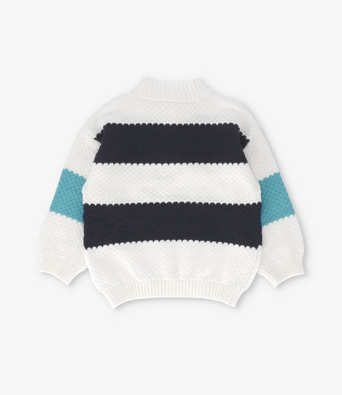 Chaleco bebé niño con cuello