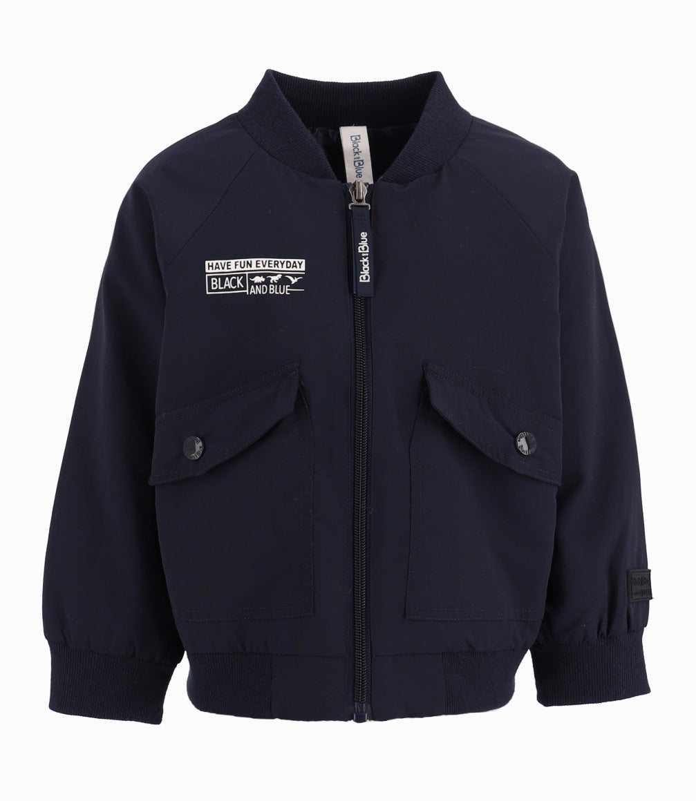 Chaqueta Bebé Bomber 3 meses / Azul Marino