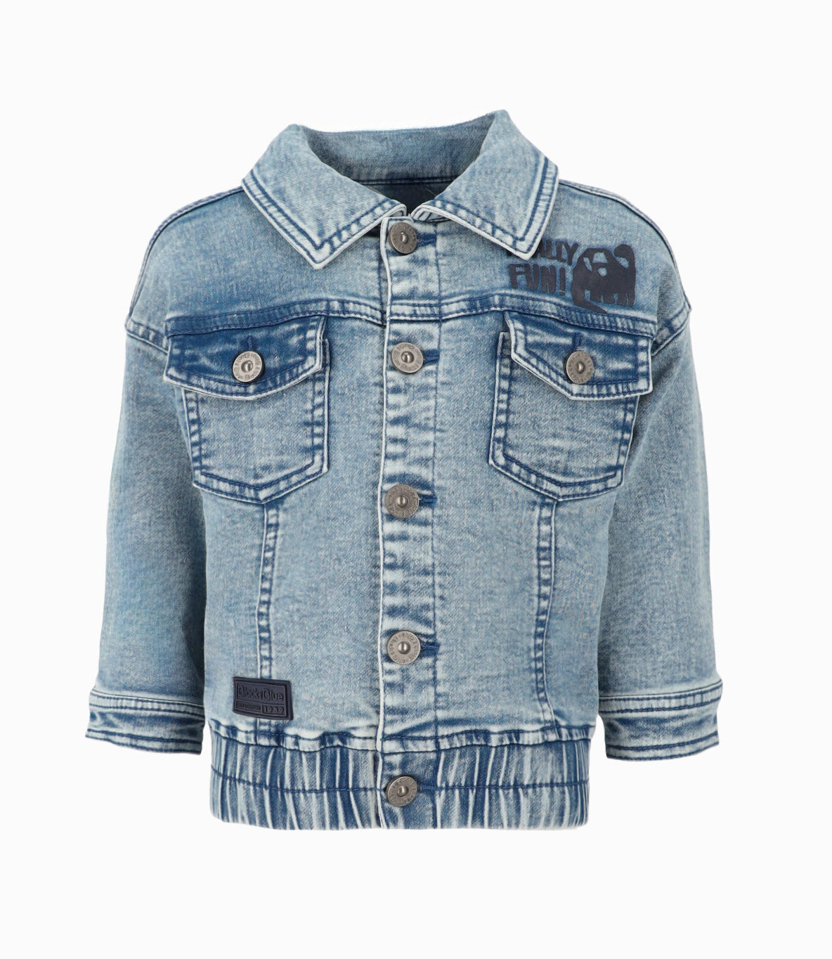Chaqueta bebé de denim