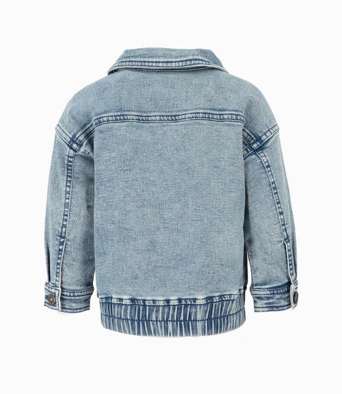 Chaqueta bebé de denim