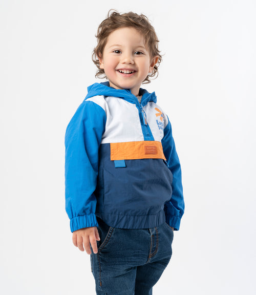 Chaqueta bebé niño cortaviento 3 meses / Azul