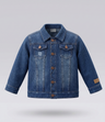 Chaqueta bebé de denim