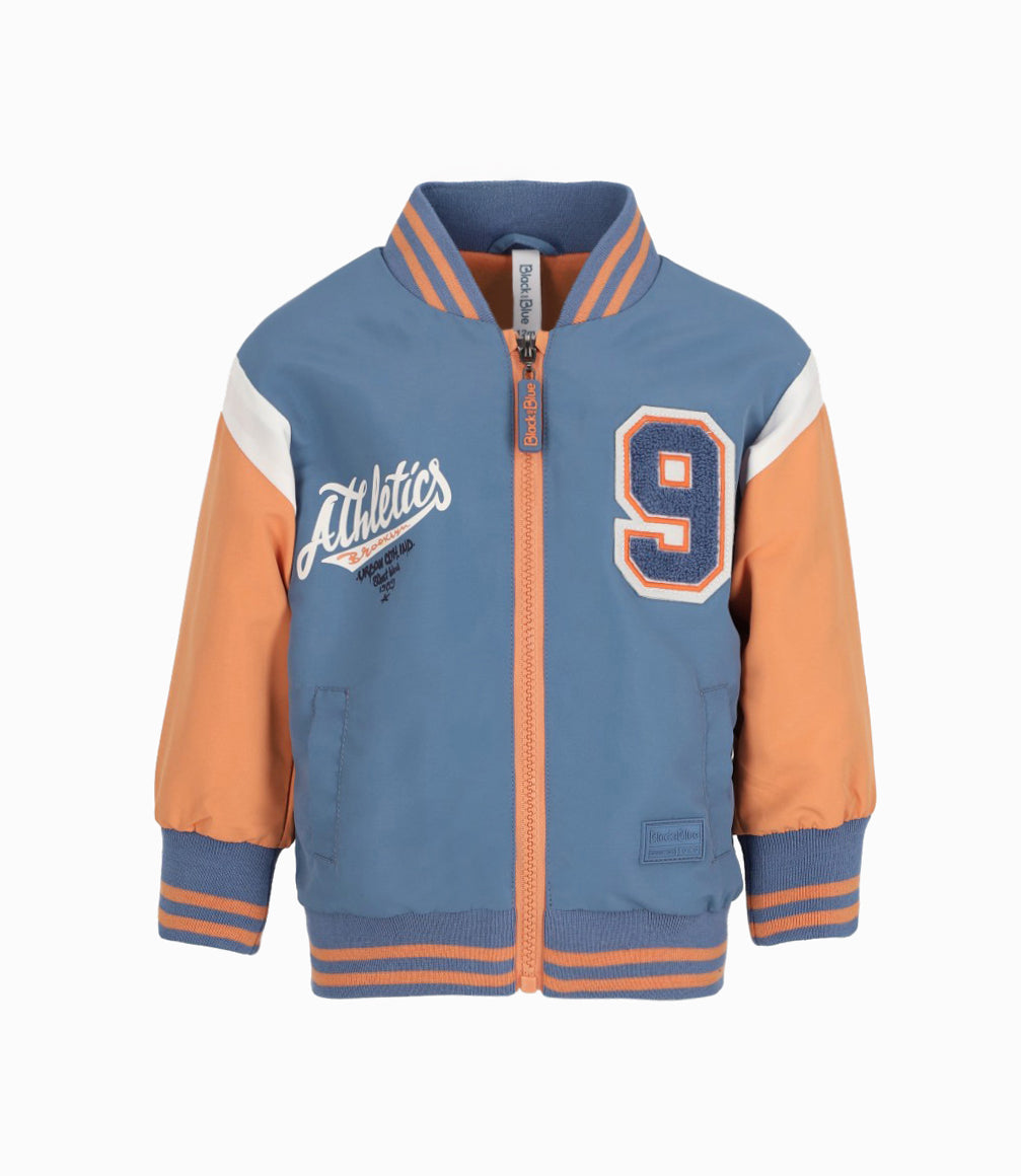 Chaqueta bebé bomber - 3 meses / Celeste