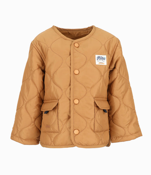 Chaqueta bebé niño quilt 3 meses / Café