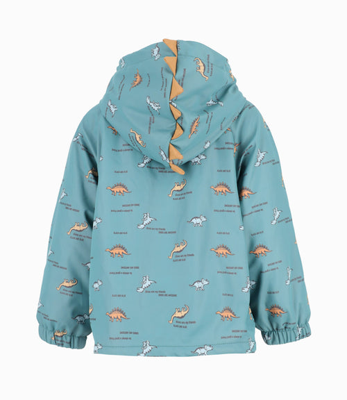 Chaqueta bebé niño con dinosaurios 3 meses / Petróleo