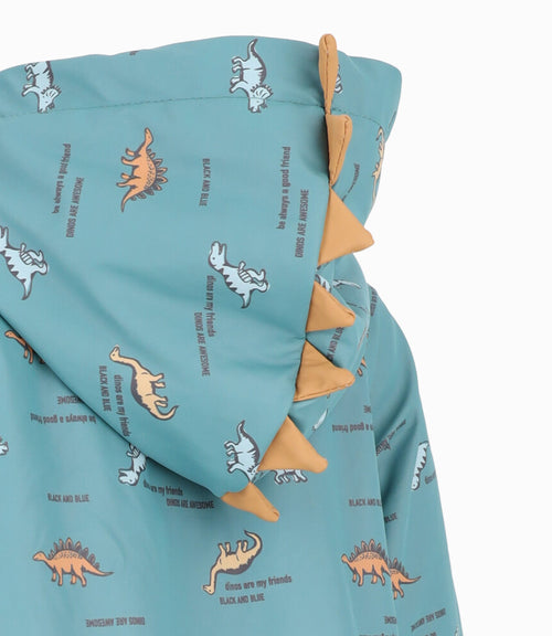 Chaqueta bebé niño con dinosaurios 3 meses / Petróleo