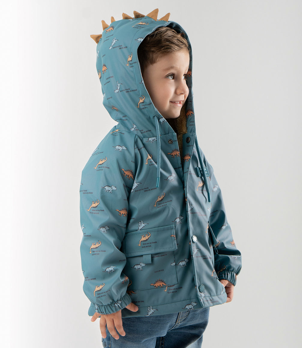 Chaqueta bebé niño con dinosaurios