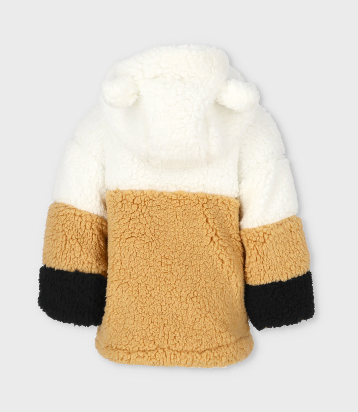 Chaqueta bebé niño sherpa 3 meses / Blanco
